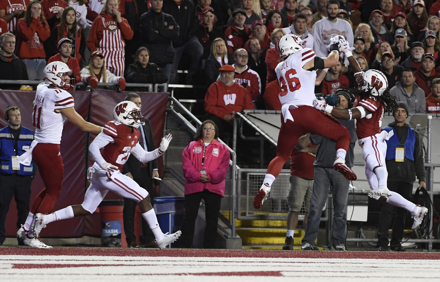 Nebraska vs Wisconsin, college football, 10.6.18
